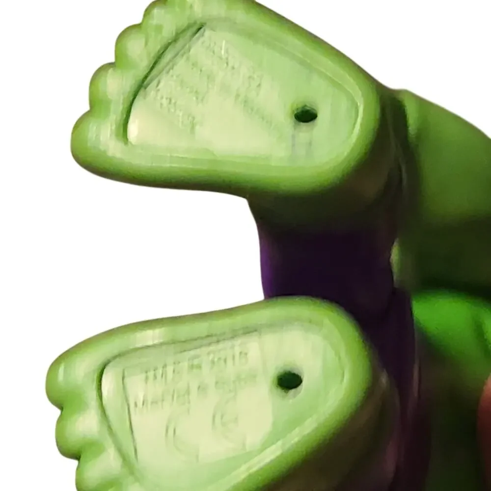 Disney Marvel Super Hero Adventures Hulk Action Figure Hasbro Playskool 5”